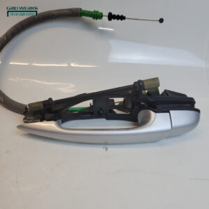 BMW E46 325XI left rear door handle assembly