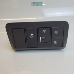 2010-2012 Hyundai Santa Fe light dimmer stability control switch panel 9330 0w127